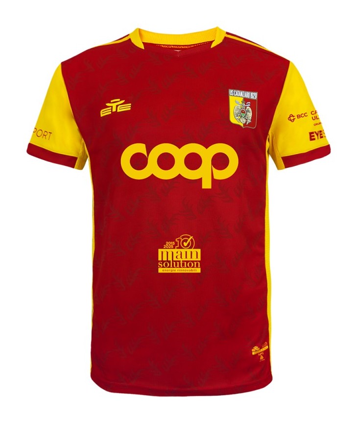 Maillot Domicile Catanzaro 2025-26