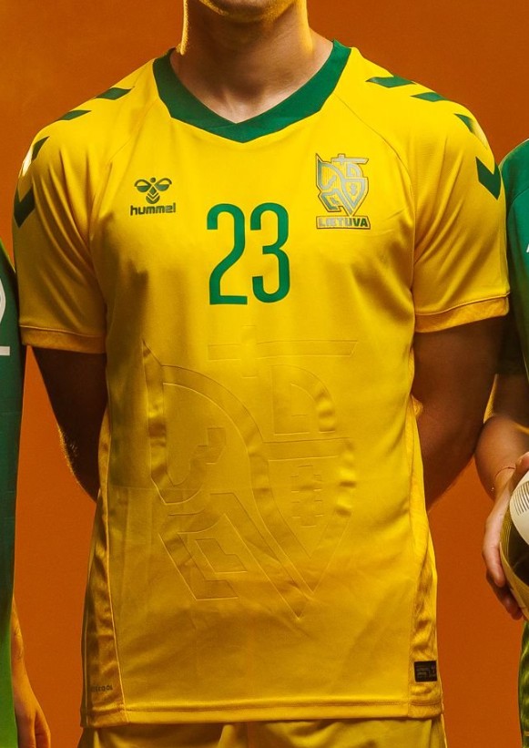 Maillot Domicile Lituanie 2024