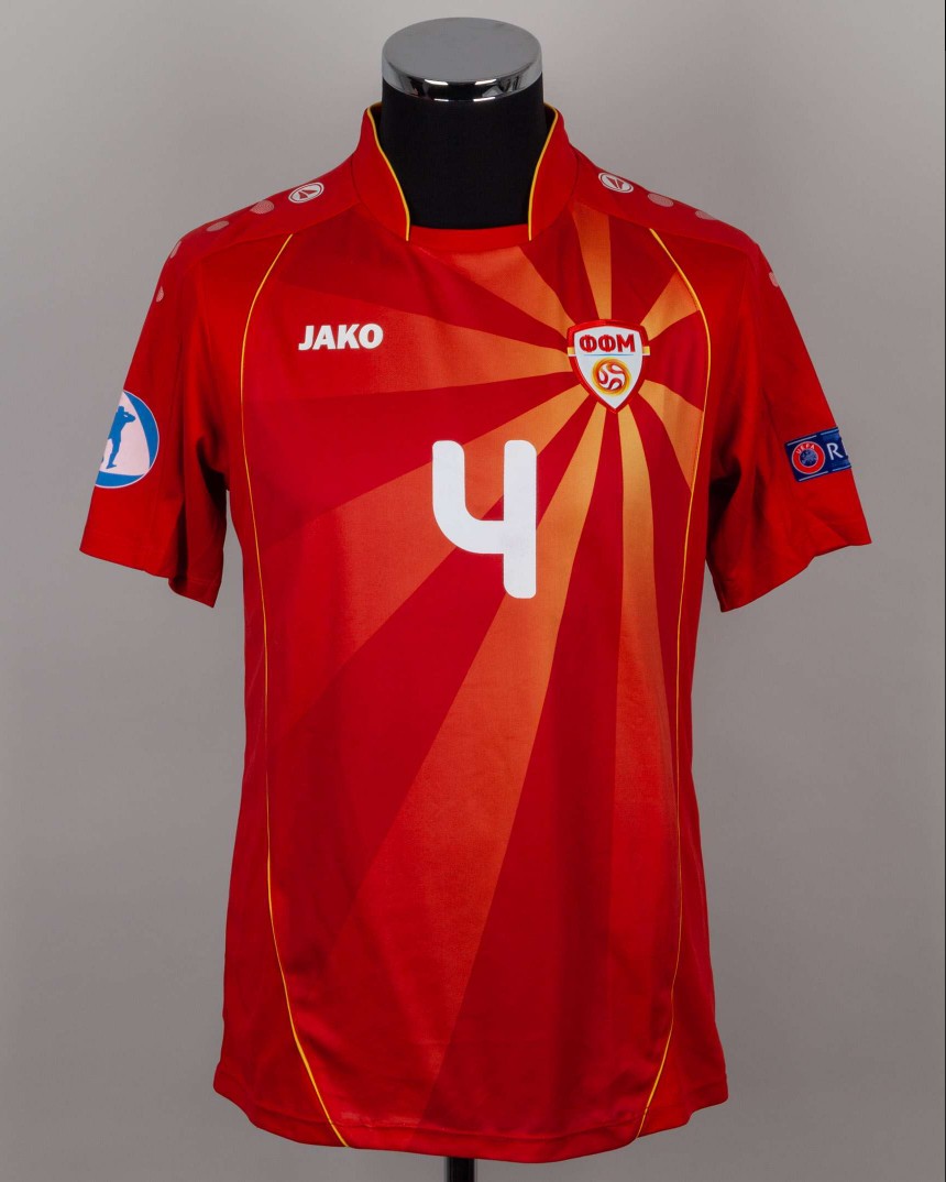 Maillot Domicile Macedoine du Nord 2022