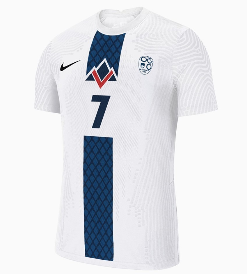 Maillot Domicile Slovénie 2022