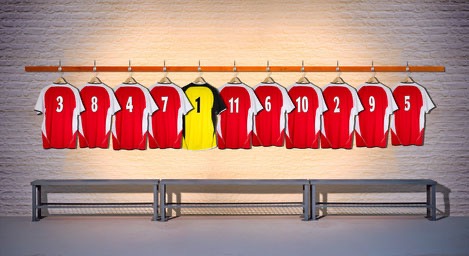 Collection de maillots de football - Le Vestiaire